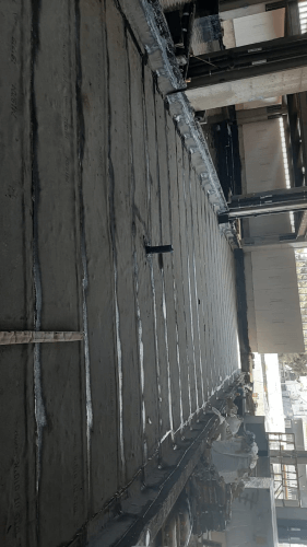 איטום רצפת מטבח בתעשייה ע"י הלחמת יריעות ביטומניות